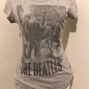 Large Size Beatles Gray Tee
